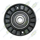 406-1308080 Ролик (ПВХ) натяжной посад. ф12 наружн. ф80 H=30 в сб. с подшипником 180204 ЗМЗ-405,406,409 GAZ 3110 2.3 i [ZMZ-4062.10] 150 hp 1997-2004 GAZ 2217 124; (усиленный) Моторъ