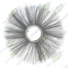 120х550-М Диск щеточный ф120х550 металлический ворс НЭОДИСК