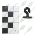 5336-8205316 Держатель ПВХ ф17 L=20 задней шторы (крючек) ОЗАА