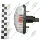 5302.3726 Указатель поворота боковой Валдай(110х60х95) белое стекло,желтая лампа ОСВАР