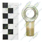 3205-3405186-01 Фитинг (угольник); Рнаруж=М16х1,5/ кругл.штуц. ф16; L=58 поворотный гидроцилиндра ПАЗ ПАЗ