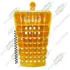 PPL-70500129 Башмак (Упор) противооткатный; 470х200х230 пластик, желтый Петропласт