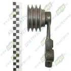 П740-1308110 Натяжное устройство L=210; шкив ф90; 3 ручья (УРАЛ) ПЛАНТ
