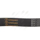 6РК1225 Ремень поликлиновой 6РК1220 IVECO Daily 2006, FORD Scorpio/Sierra 2.0i 89-94 CHEVROLET / CITROEN / FIAT / FORD / IVECO / PEUGEOT / RENAULT / TOYOTA /; 1225 ПРАМО