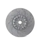 238-1601130М Диск сцепления ведомый ф400; шл.=10; фшл.=42х6 ЯМЗ 236,238,238Н; (универсальный перед/зад 1 шт.) ПРАМО