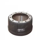 53205-3501070 Барабан тормозной H=250,ф396,dпосад.=285, 10 шпилек ф25 ПМ КАМАЗ-65115 ЕВРО ПРАМО