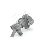 5320-2511060 Кран 46х32 Рнаруж=М10х1,25/10х1,25 креп 2отв.ф6 с флажком блокировки МОДа ПРАМО