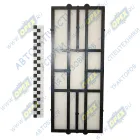 64221-8101110 Фильтр МАЗ отопителя салона (для отопителя 64221); в сборе для отопителя 64221-8101010 Према