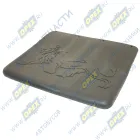 5320-8511084-01 Брызговик колеса переднего КамАЗ нижний задний большой; (570х500) (резино-полимер) ПТП