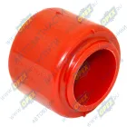 6501-2916030 Втулка стабилизатора МАЗ заднего 54х88 L=72; (полиуретан красный) ПТП