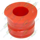 6430-2906030 Втулка (полиуритан) ф40х70 L=61 L1=55 вала стабилизатора D=40х70мм; (красный) ПТП