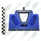 6422-1001034/35 Подушка двигателя МАЗ боковая (175х115х85); со штырем (синий силтикон) ПТП