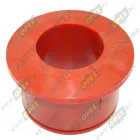 5516-2916030 Втулка стабилизатора МАЗ (ф55х87 L=64 L1=53, полиуретан красный) нижняя; (красная) ПТП