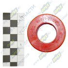 54321-2916028 Втулка стабилизатора средняя МАЗ (ф30х44, L=35, L1=27 (полиуритан); (красная) ПТП