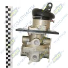 100-3514008 Кран тормозной 2-х секционный; с рычагом РААЗ