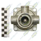 100-3518010 Клапан ускорительный (Maх 1,0 МПа;резьба М22х1,5) ЗиЛ,КамАЗ,МАЗ DAF LCV (1970-2020), FRUEHAUF (1970-2020), IVECO LCV (1970-2020), K?SSBOHRER (1970-202; 9730010100 Порт 1 - M22x1,5 Порт 2 -2x M22x1,5 Порт 4 - M22x1,5 РААЗ