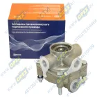 100-3518010 Клапан ускорительный (Maх 1,0 МПа;резьба М22х1,5) ЗиЛ,КамАЗ,МАЗ DAF LCV (1970-2020), FRUEHAUF (1970-2020), IVECO LCV (1970-2020), K?SSBOHRER (1970-202; 9730010100 Порт 1 - M22x1,5 Порт 2 -2x M22x1,5 Порт 4 - M22x1,5 РААЗ