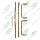 240-1009040 Прокладка С/Ф; 380х1160; 40отв.ф10, маслян.картера(поддона) К-701; (пробка) РД