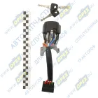 Р2126-3704010-20 Выключатель (замок) зажигания 8конт. КАМАЗ 24в под широкую скобу (не взаимозаменяем с 23.3704-11); (RR17308) Рекардо