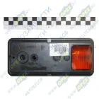 3713.3712 Фонарь передний 12В МТЗ (бело-оранж) с доп. повторителем РУДЕНСК