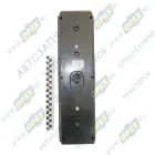 7472.3716-04 Фонарь задний КАМАЗ,МАЗ,УРАЛ левый 24в 450Х130 6 контактов (байонет сзади); подсветка номер.знака, боковой габарит РУДЕНСК