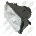 112.03.29 Фара без ламп ГАЗ-3102,КАМАЗ,МАЗ,УАЗ-3160; рифленое стекло (под электрокорректор) РУДЕНСК