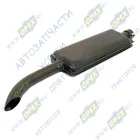 60-1205015А Глушитель короткий (L=500мм+L трубы 350мм,ширина 230мм) с хомутом/МТЗ.Т-40,ЛТЗ/; (корот.) РУП-14