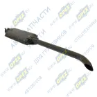 60-1205015А2 Глушитель (L глушителя 500мм + L трубы 780мм,ширина 230мм) длинный с хомутом РУП-14