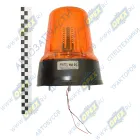 МИ 05 LED Маяк проблесковый оранжевый 24в (на болтах); 12/24в импульсный (30 светодиодов) 1 режим вспышек САКУРА