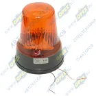 И-24-75 Маяк проблесковый оранжевый 24в (на болтах); (импульсный) стационарные САКУРА