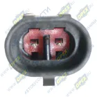 ОНЗ-00-03 Фонарь освещения номерного знака КАМАЗ-5490 LED 12/24В разъем АМР с проводом САКУРА