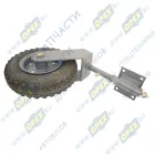 МК-02.00.000 Колесо опорное со стойкой щеточного оборудования Сальск,Орелстроймаш; 5,00-10 Сальск