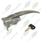 3741-6105149 Ручка передней и боковой двери (451-6105150) УАЗ-452; с ключом (ХРОМ) Сервис-Штамп