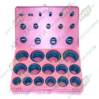 47597 Набор резиновых уплотнительных колец (прокладок); D 7 - 53 мм, 406 предм. СИБРТЕХ