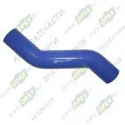 54401-1303260-02-СПЕЦМАШ Шланг (патрубок) кривой (2 изг.) ф70х80 L=420 МАЗ нижний отводящий, ЯМЗ Евро-2,3; (силикон) СПЕЦМАШ