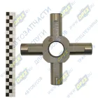 5336-2403060 Крестовина сателлитов (голая) МАЗ (ф32 L=185х185 1отв.ф38) СПЕЦМАШ