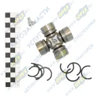 5320-3422039-СПЕЦМАШ Крестовина карданного вала руля 28х69 h=59х59 dвала=15 КАМАЗ СПЕЦМАШ