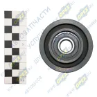 4991240-СПЕЦМАШ Ролик (сталь) ф17х75 h=38 поликлин.ремень, с подшипником, промежуточный ремня CUMMINS ISBe,ISDe,6CT СПЕЦМАШ