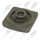 504Н-2902449 Вкладыш(сухарь) рессоры (подпятник) 106х106х23 со штифтом d=40 h=18 СПЕЦМАШ