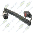 01.010.7210.130-СПЕЦМАШ Кабель электрический спиральный L=4500 7/7конт. ISO7638 ABS/EBS DAF LCV (1970-2020), UNIVERSAL (1970-2020) UNIVERSAL (1970-2020); 5000 СПЕЦМАШ