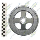 500-3509130-1 Шкив 1руч. шпонка ф20/ф170 с 4отв.,посадка компрессора МАЗ, УРАЛ, КРАЗ СПЕЦМАШ