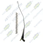 272.5205800 Рычаг стеклоочистителя КаМАЗ (нов.обр.) "крюк" L=500 -разная форма изгиба СТАТО