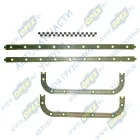 СТР 236-1009 040-А3 Прокладка прямоуг. 385х795; 30отв.ф9, масляного картера (поддона) СТРОЙМАШ