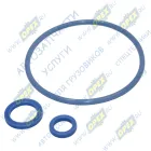 СТР 53205-3509 100 РК РМК 1-цилиндрового компрессора КамАЗ (53205-3509015); (фторсиликон,синий) 3 наим. СТРОЙМАШ