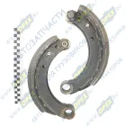 4370-3501090/91 Колодка тормозная МАЗ передняя (120х325) левая/правая (комплект 2 шт.) ТАИМ