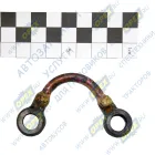 103-3501200 Маслопровод осей суппорта МАЗ (ф6, L=120 под 2 штуцера ф10, трубка (медь), МАЗ-5440,6430) ТАИМ