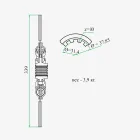 130-1601130-А6 Диск сцепления ведомый ф340 dпос=38 hступ=38 короткая ступица ЗИЛ 130,ЗИЛ 5301 (лапковая корзина); на пружинах ТАРА