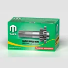 70-1601026 Вал ведущий привода ВОМ МТЗ 80,82, L=210, z=25/18, шлиц 16, проходной ТАРА