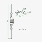 130-1601130-А7 Диск сцепления ведомый ф340 dпос=38 hступ=38 короткая ступица ЗИЛ 130,ЗИЛ 5301 (лапковая корзина); резин.демпфера ТАРА