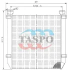 ОМ 926-1172010-063 Охладитель наддувочного воздуха МАЗ 103,105,107,20 дв.OM926 ТАСПО